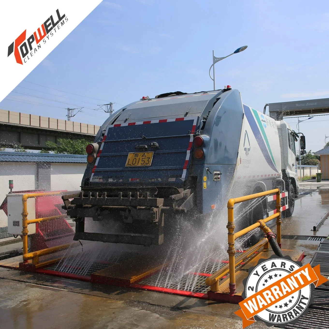 Wheel Wash Systems Are Placed at The Exits of Construction, Quarry, Waste Management