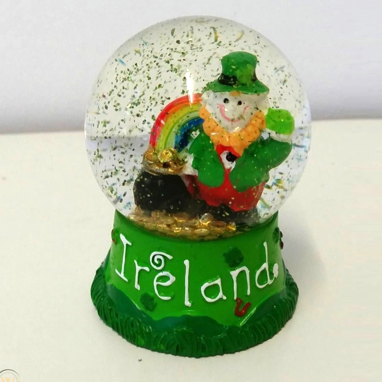 ملصق مخصص بالروم القديس باتريك هدية يوم أيرلندا هدية تذكارية أيرلندية لقطة زجاجية