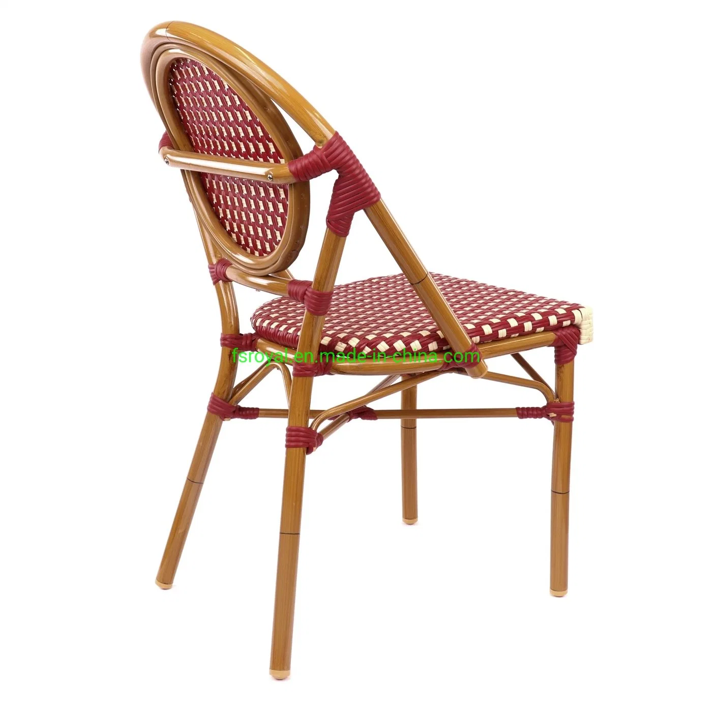 Hot Selling Wholesale/Supplier Home Beach Rattan Outdoor Patio Bistro Garden Dining Chair