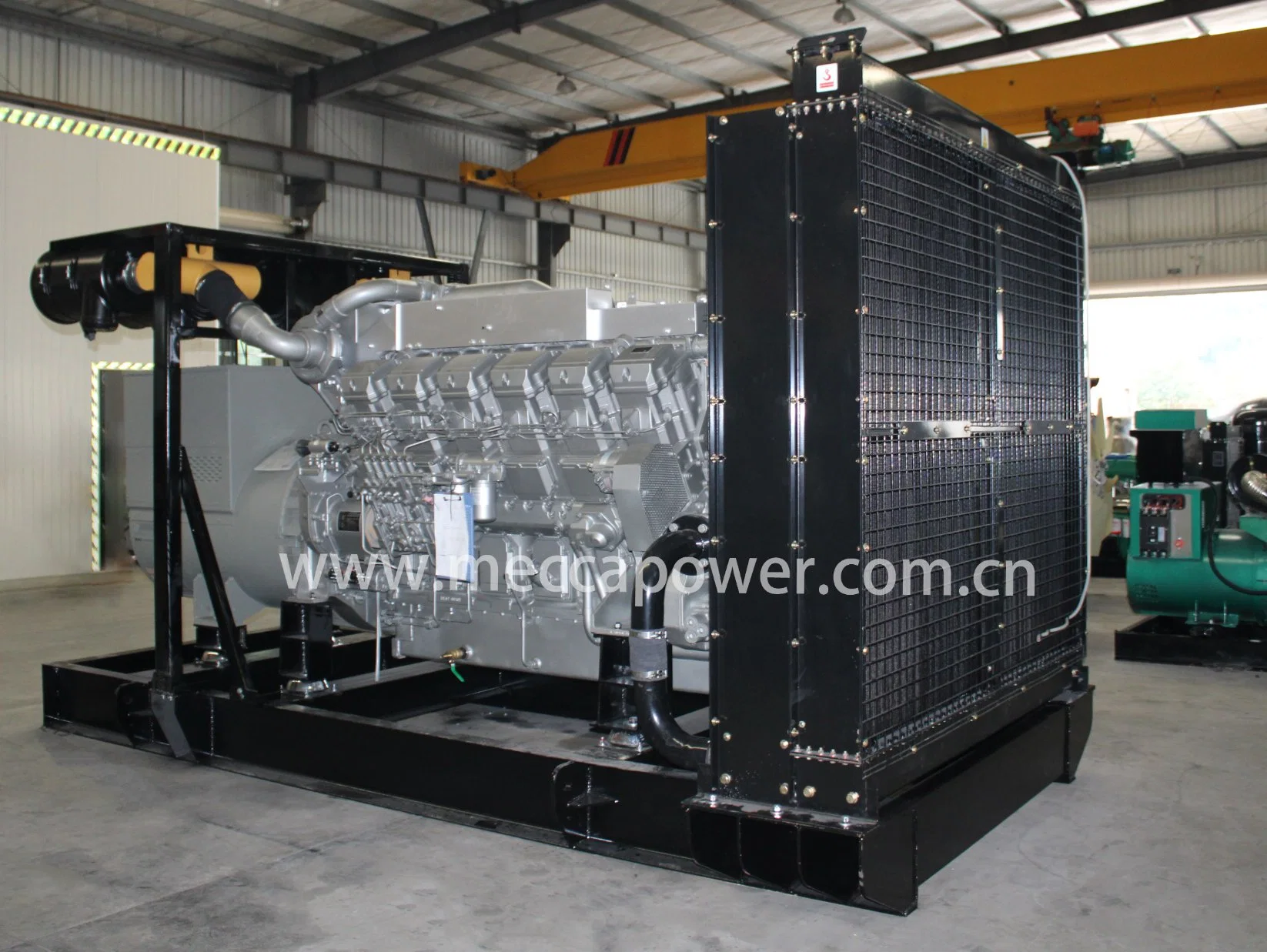 1000kVA Continuous Running Mitsubishi Engine Diesel Power Generator for Construction