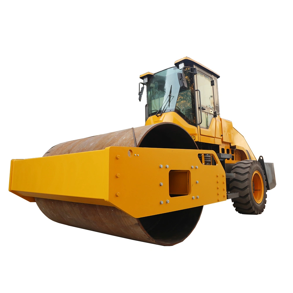 Small and Medium-Sized Vibratory Roller 6t Rear Rubber Wheel Compactor Front Steel Wheel Hydraulic Roller