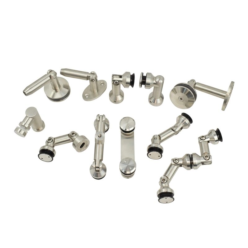 High quality/High cost performance Stainless Steel Frameless Glass Door Patch Fittings