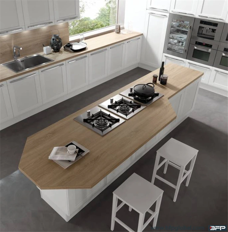 Modern Vinyl White Kitchen Chinese Furniture