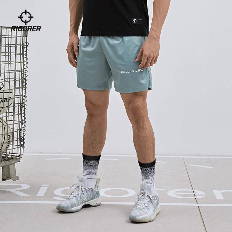 Wholesale/Supplier High quality/High cost performance  Summer Printed Mesh Gym Shorts Custom Logo Men Blank Polyester Sublimation Basketball Mesh Shorts Hot Sale Products