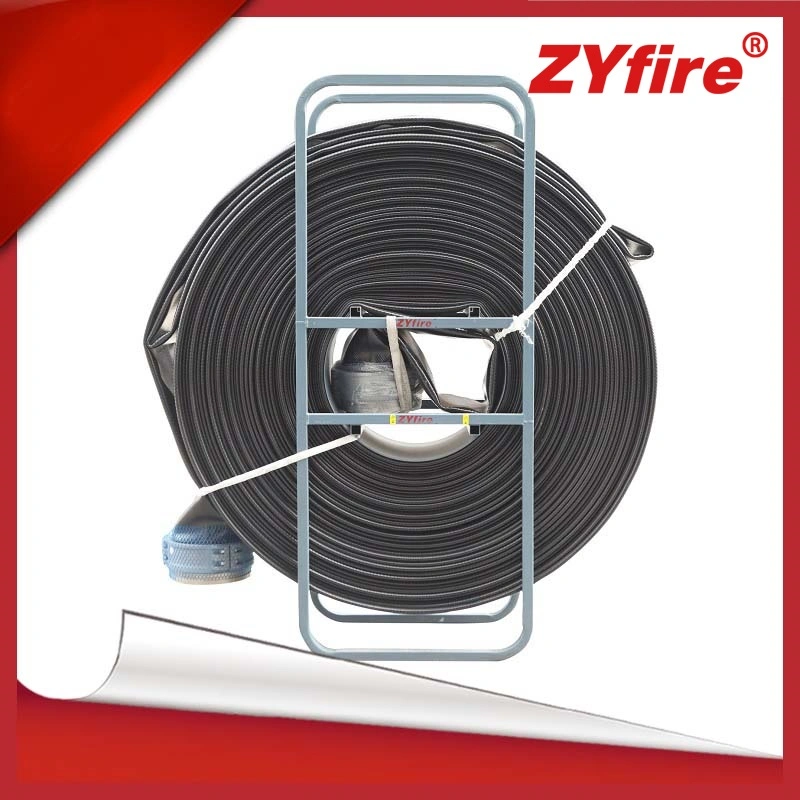 Zyfire Factory Price Through The Weave TPU Water Hose with High quality/High cost performance  for Frac Shale Gas and Oil Develop