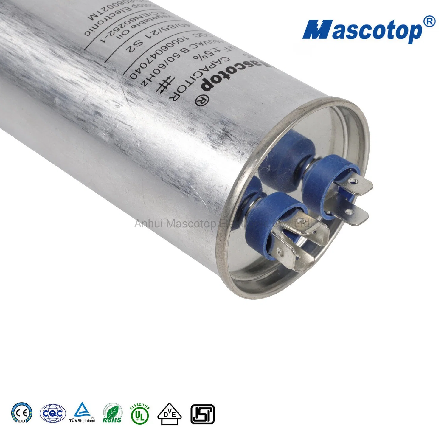 Cbb65 AC Motor Run Film AC Capacitor للمحرك مع أفضل سعر