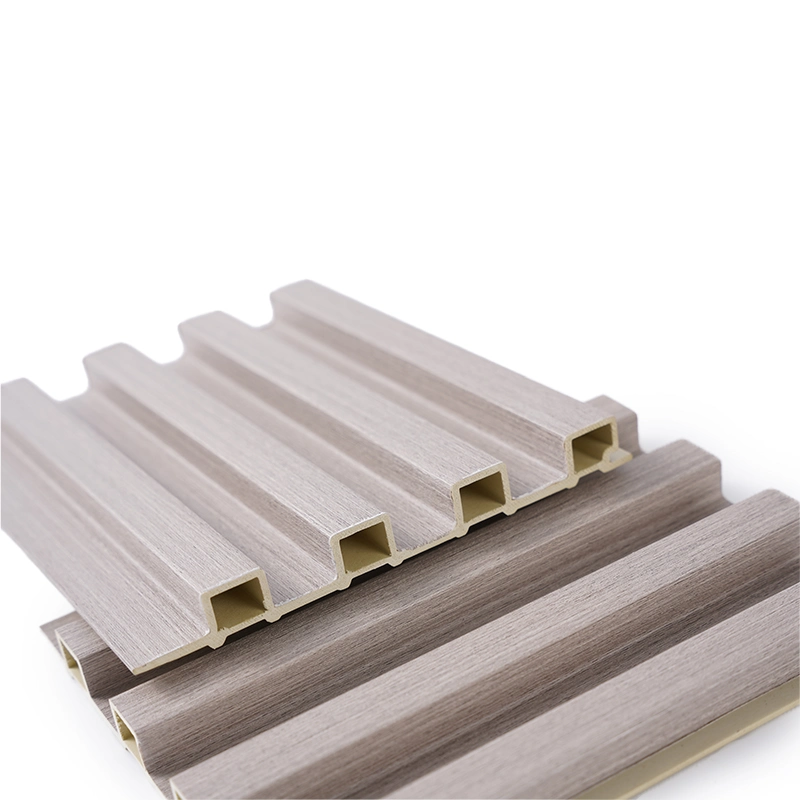 Fluted WPC Board for Interior Decoration Material WPC Wall Panels