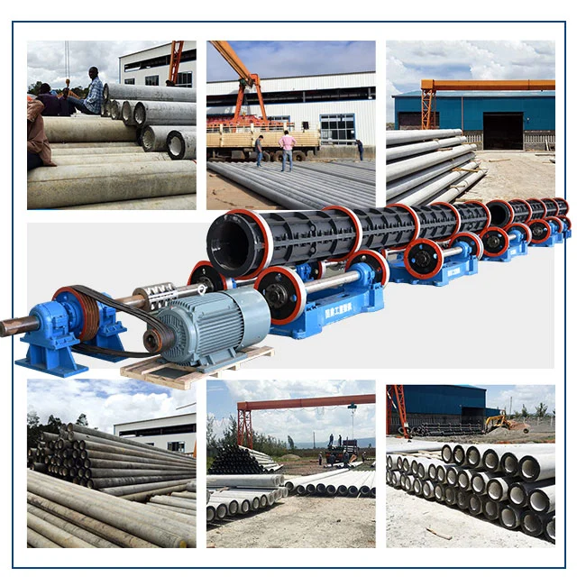 Best Sales Precast Concrete Electric Pole Making Machine Concrete Pole Production Line