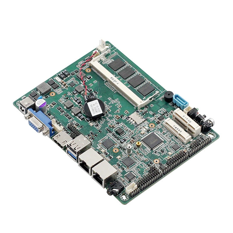 Support Baytrail-I/D/M Processor Integrated E3845 CPU 6*COM 2*LAN Mini Industrial Motherboard