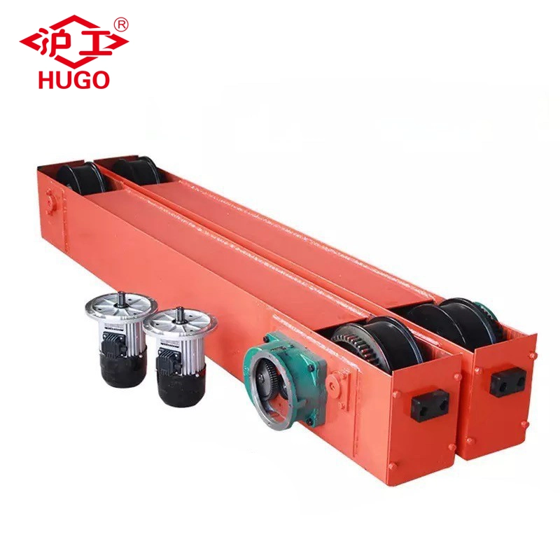 Electric Motor End Beam Travelling Overhead Crane End Trucks