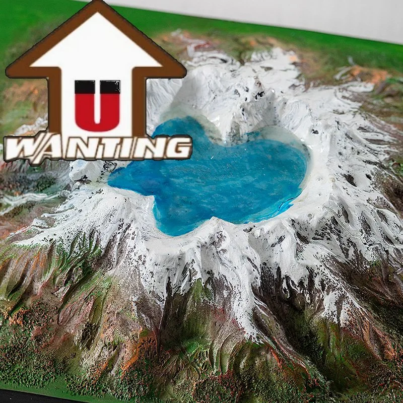 The Heavenly Lake Building Design Resin Souvenir Customized 3D Model Tourist Gifts