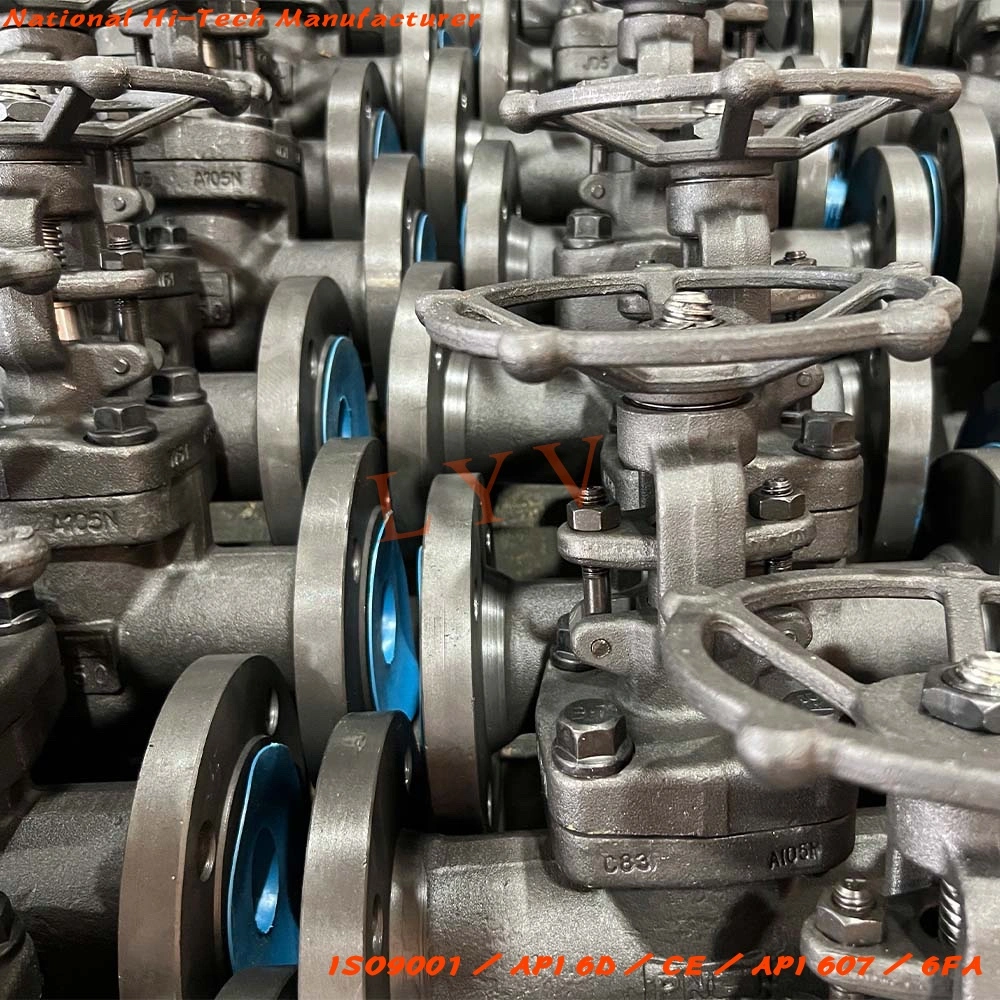 API Forged Steel API 602 F304 F316 F321 NPT Bsp Bolted Bonnet OS&Y Gate Valve for Oil and Gas