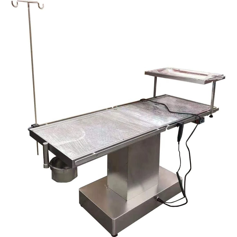 Yuever Medical Thermostatic Two-Way Tilting Lifting Veterinary Medical Operating Table for Vet