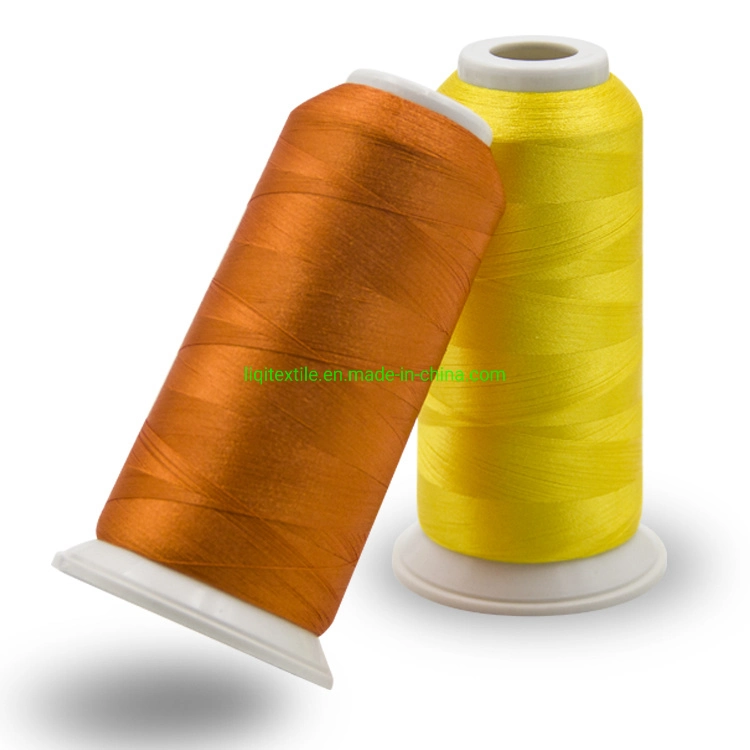 High-Tenacity 100% 120d/2 Polyester Filament Embroidery Thread