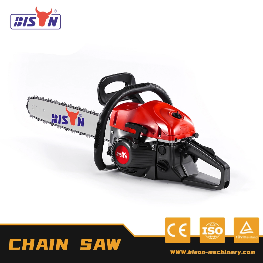 Bison Wholesale/Supplier Professional Small Chainsaw 52cc Gasoline Chain Saw Machine