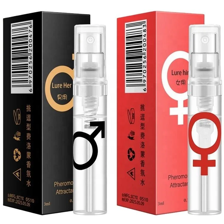 Les phéromones 3ml Parfum homme femme élégante durable romantique Parfum frais des femmes phéromones Charmant parfum