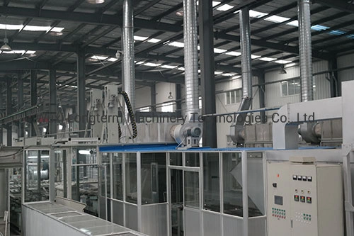 High Performance Automatic Painting Gun Powder Coating Production Line / Spray Booths for Steel Drum#