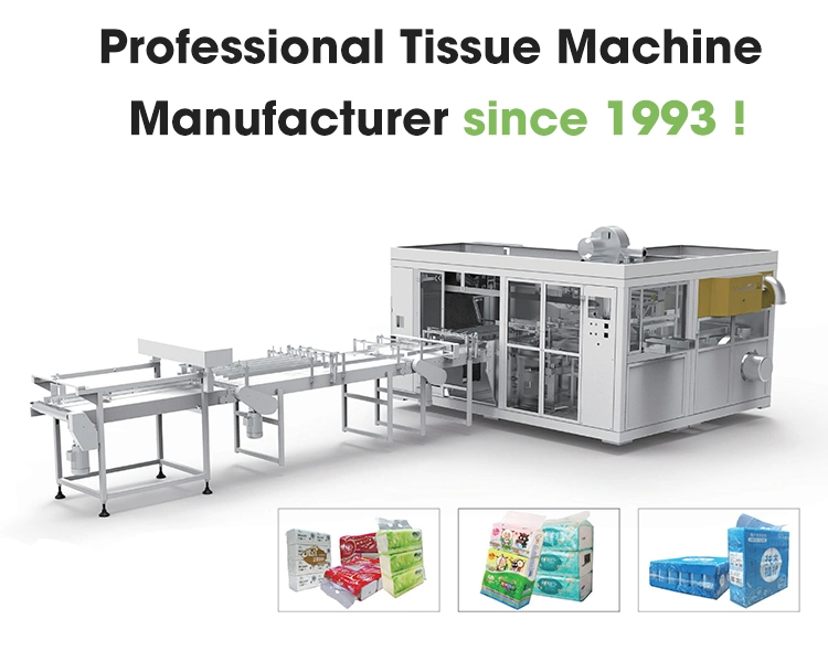 Fully Automatic 24PCS Per Bag Facial Tissue Paper Bundling Packing Machine