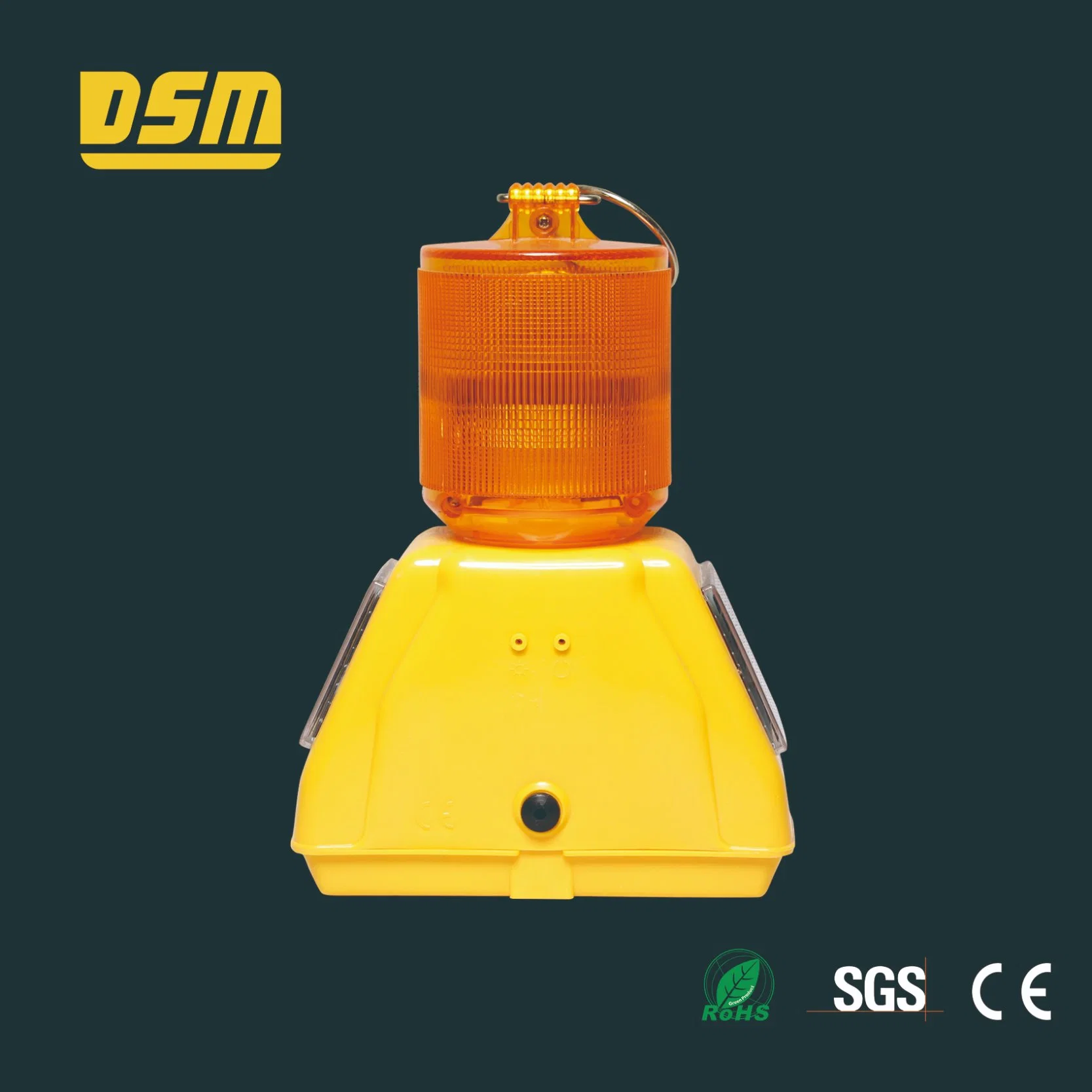 Cheap Price Southeast Asia Dsm Anti-Rain Warning Lamp Control Solar Traffic Light with RoHS