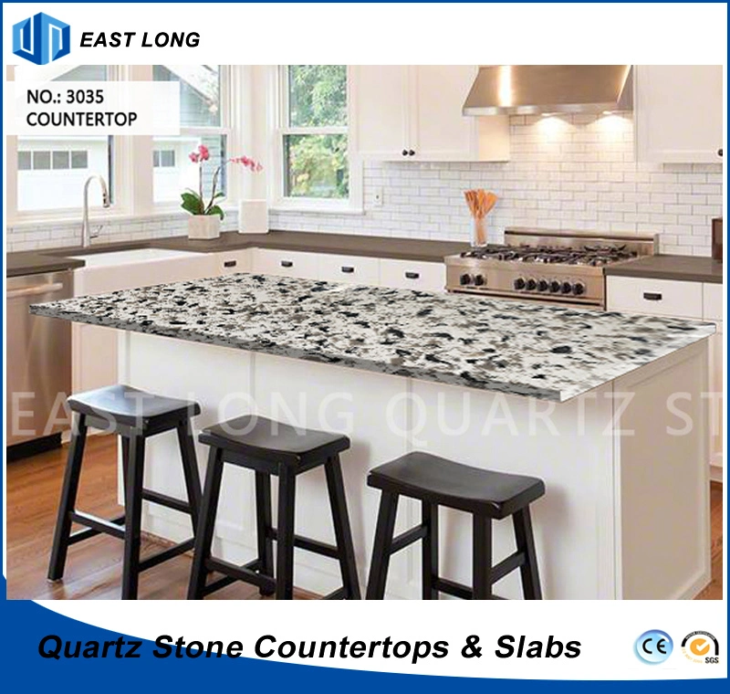 High quality/High cost performance  Kitchen Countertop for Home Decoration with Quartz Stone Material