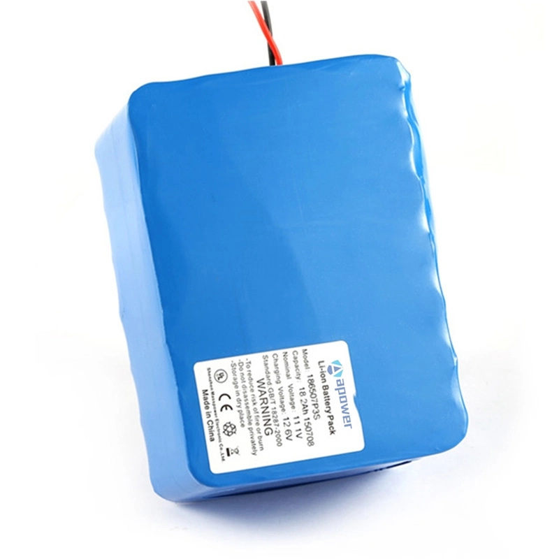 11.1V 3s RC Lipo Battery 24ah 18ah 48ah Lithuim Ion Battery Pack 18650 Pack