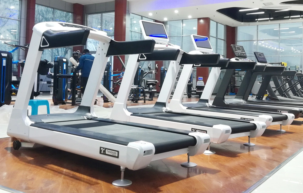 Ginásio comercial utilizar equipamento de desporto Fitness Profissional de luxo Body Building Motorized executando a máquina esteira elétrica