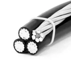 2 Core Twist Duplex 16mm2 25mm2 50mm2 Aluminum Conductor Core Overhead Insulated Cable