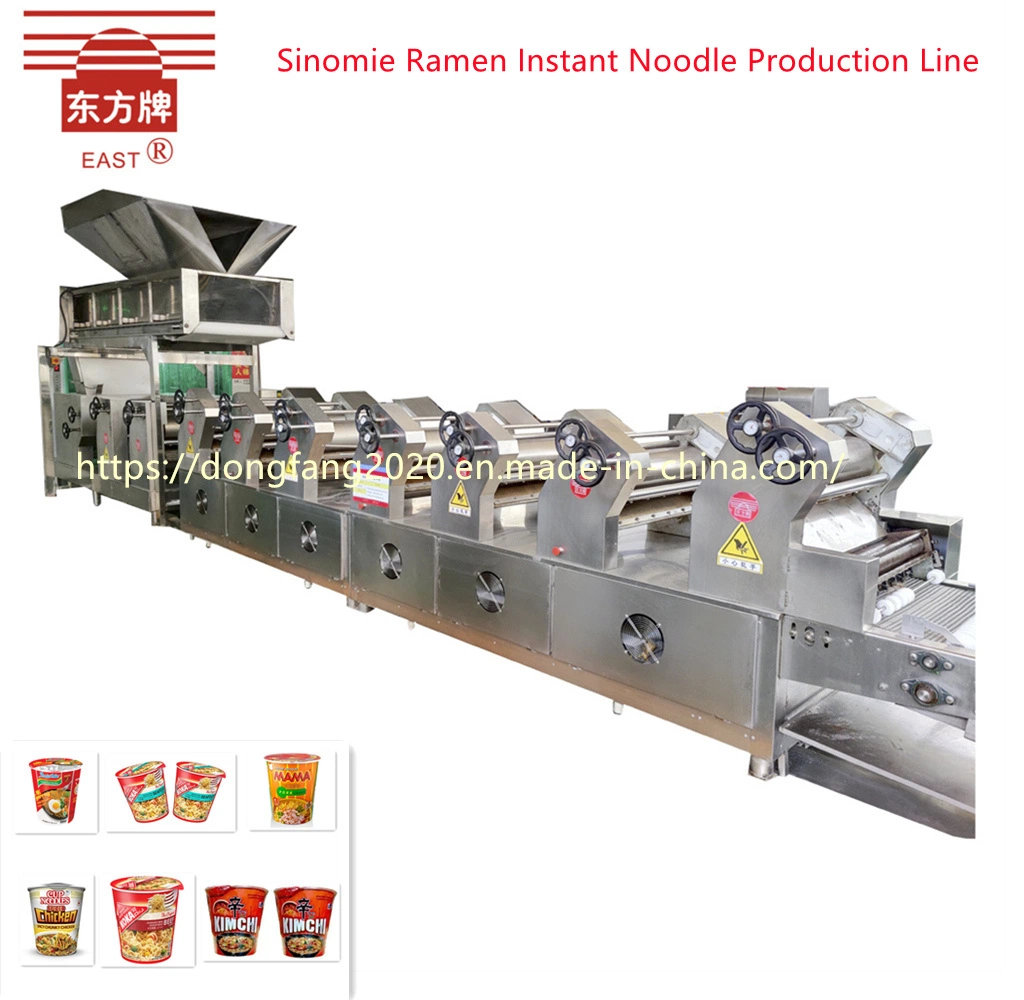 Popular Asian Food Cup Noodles Processing Making Equipment