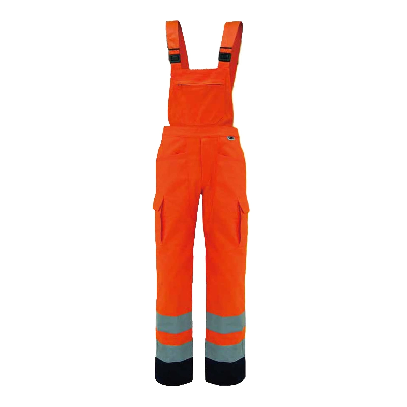 Customized En20471 Workwear Reflective Waterproof Reflective High Visibility Bib Pants