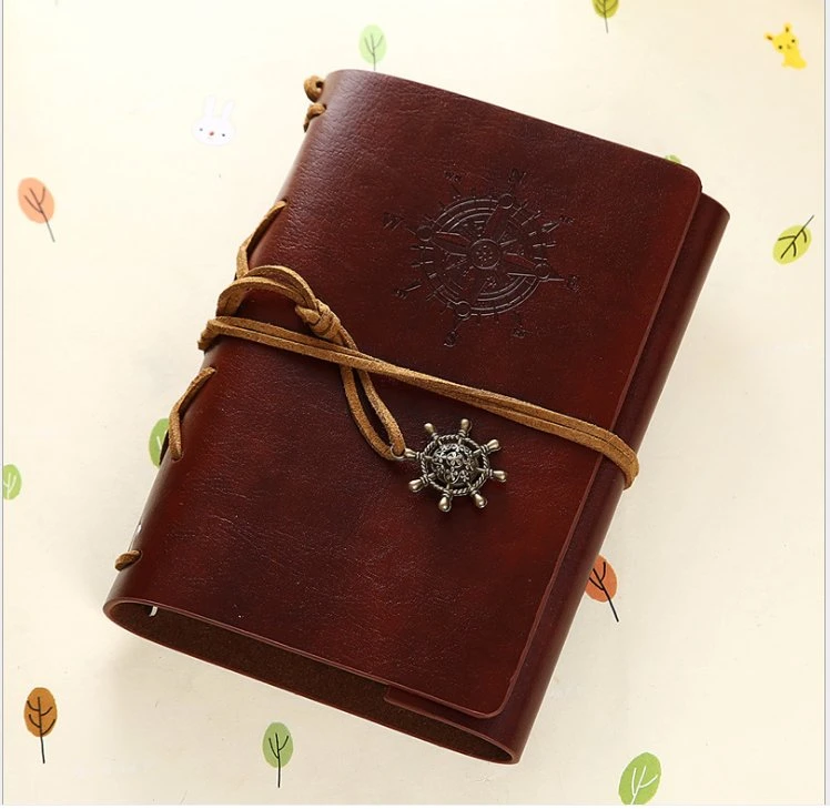 High-End Free Sample Customized PU Leather A5/A4/B5 Notebook with Printed Logo