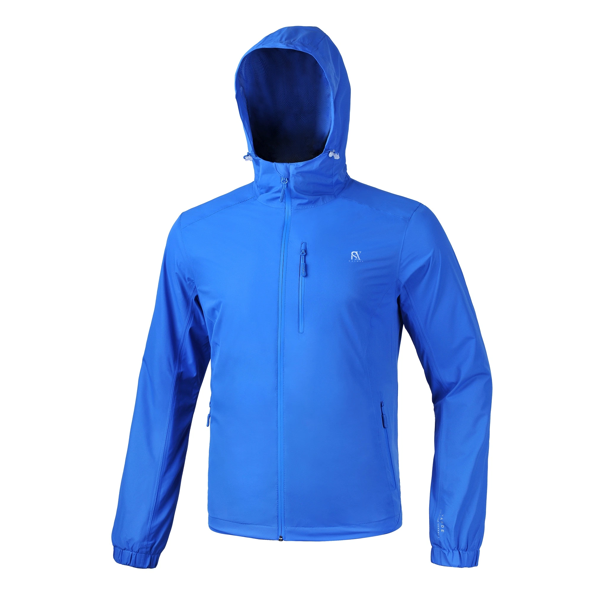 Chaqueta impermeable cortaviento con capucha ropa ligera cortaviento para hombre Chaqueta impermeable con forro de malla