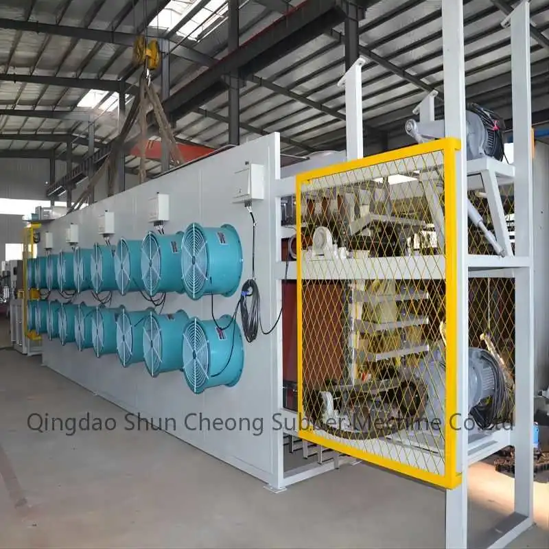 Hot Sale Floor-Standing Type Rubber Film Cooling Machine/Rubber Sheet Cooler