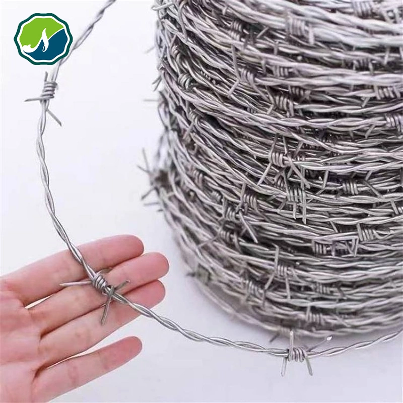 Hot DIP Direct Manufacture PVC Galvanized 50kg Barbed Wire Price for Farm Fence