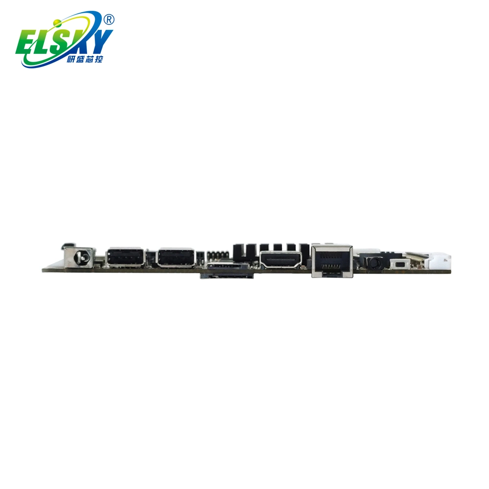 Elsky Motherboard Android 7.1 System Rockchip Rk3288 CPU 1*RJ45 RAM HD-Mi Lvds Edp 6*USB 4*COM Ek8800 Mini PC Board