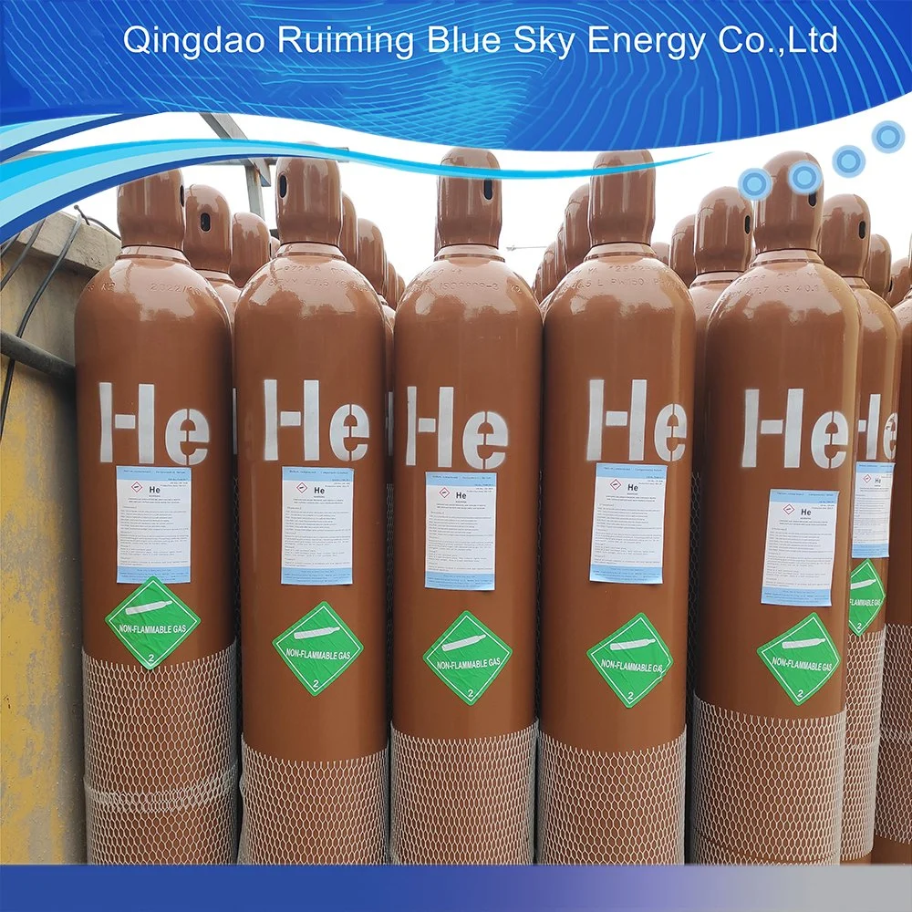 50L 200bar 99.999% Helium Gas Industrial Use