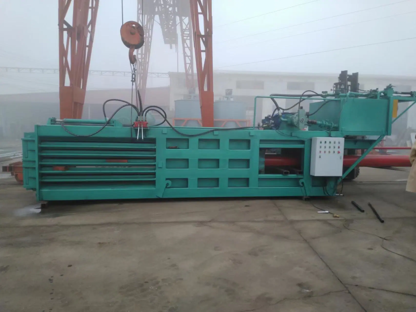 Plastic Bottle Compress Baling Machine Plastic Wast Press Baling Machine