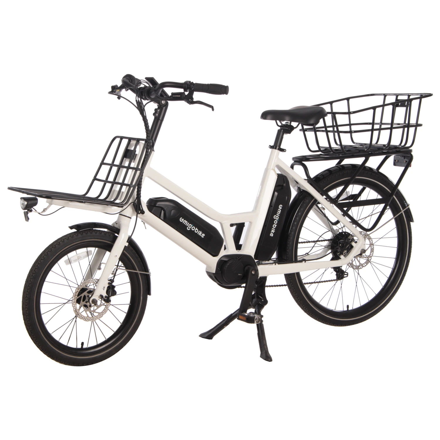 Delivery Aluminum Alloy Frame 20/26*2.125 Tyre Cargo Electric Bike