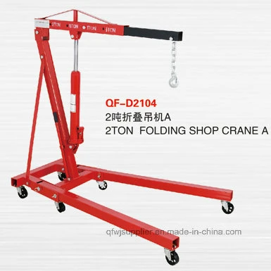 2 Ton Floding Shop Crane with CE Approval 76kg