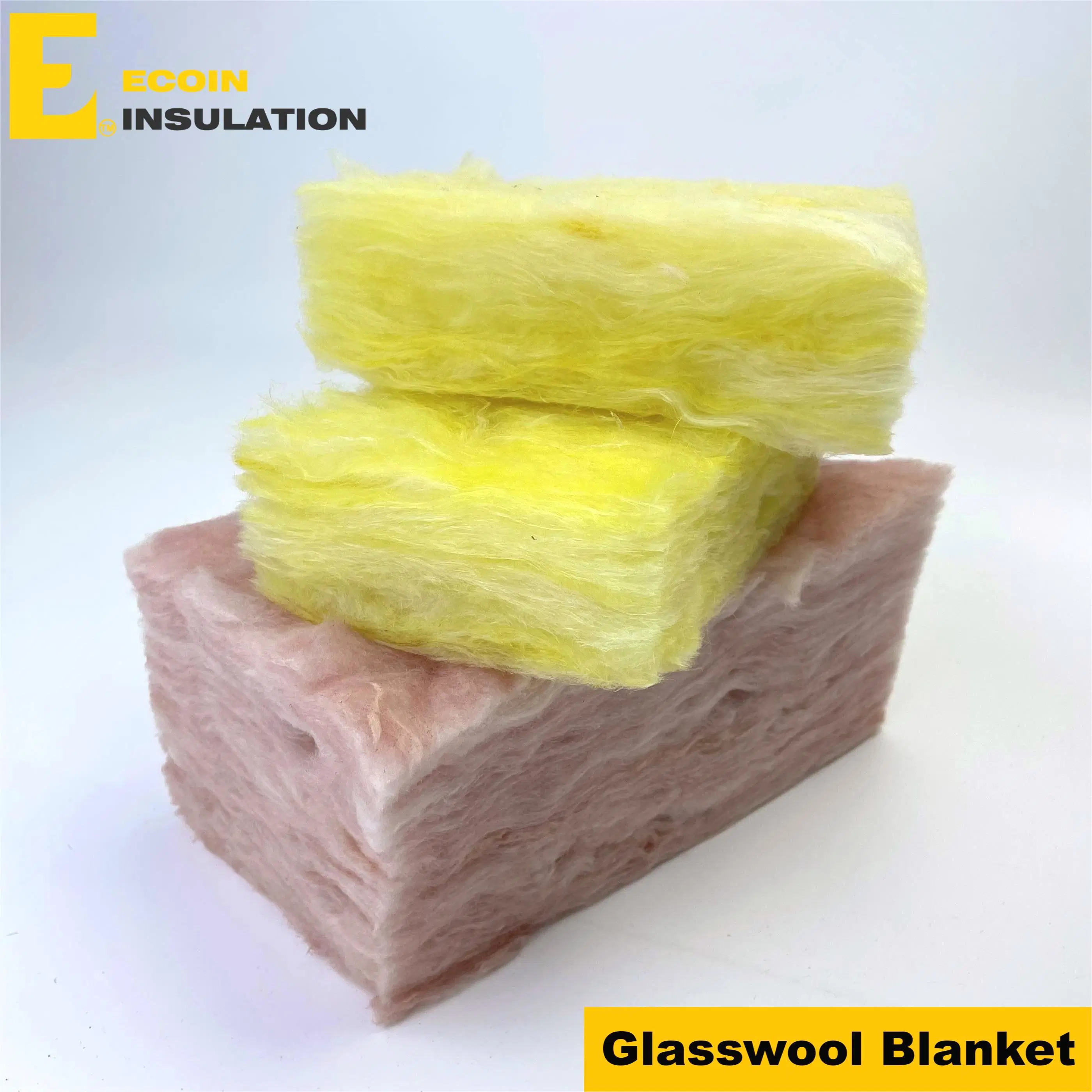 Environmental Protection/No Pollution Flame Retardant Fiberglass Roll Top-Grade Waterproof Eco Brown Glass Wool Blanket