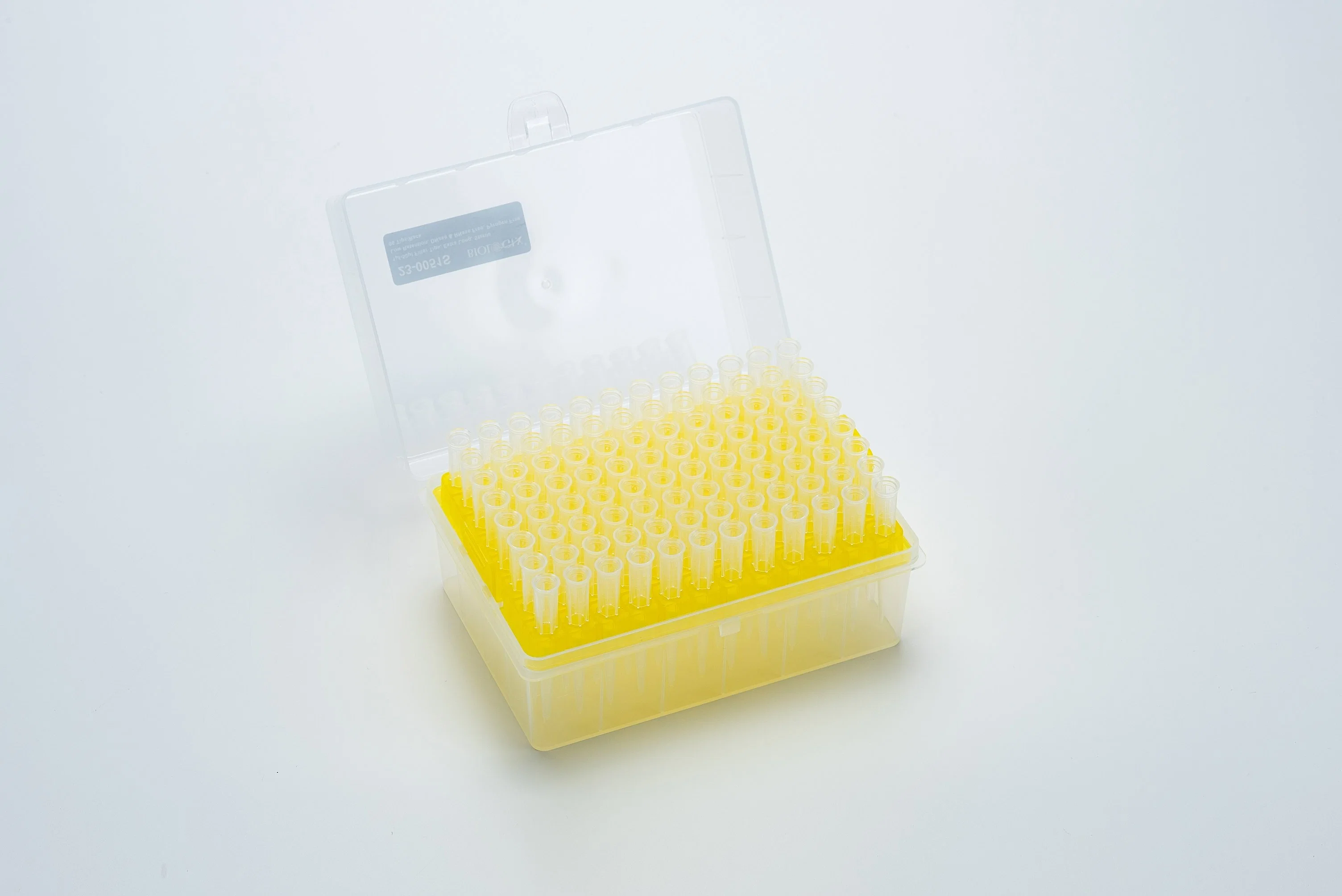 100UL de pointes de pipette jetable de fournitures médicales jetables de pointes de pipettes de laboratoire avec filtre