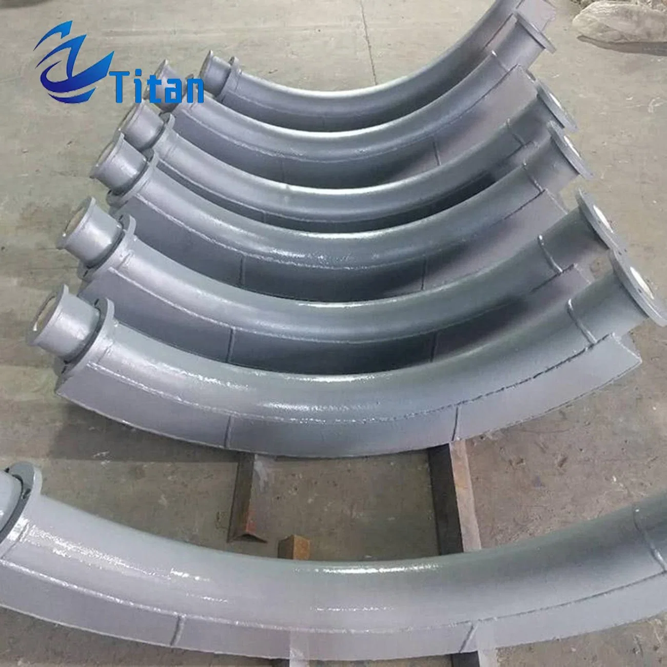 Wear-Resistant Alumina Elbows Ceramic Lined Steel Pipe Ceramic and Steel Pipe/Tube