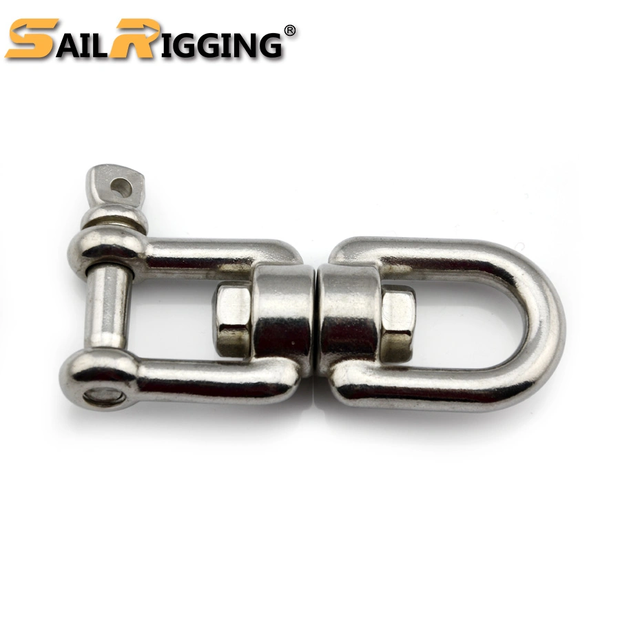 High Polished Stainless Steel Eye and Jaw European Swivel