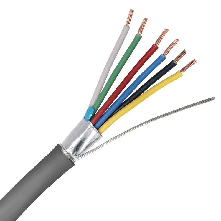 Resistente al fuego 450/750V Kvv Kvvp Kvvp22 Cable de control de 4 núcleos