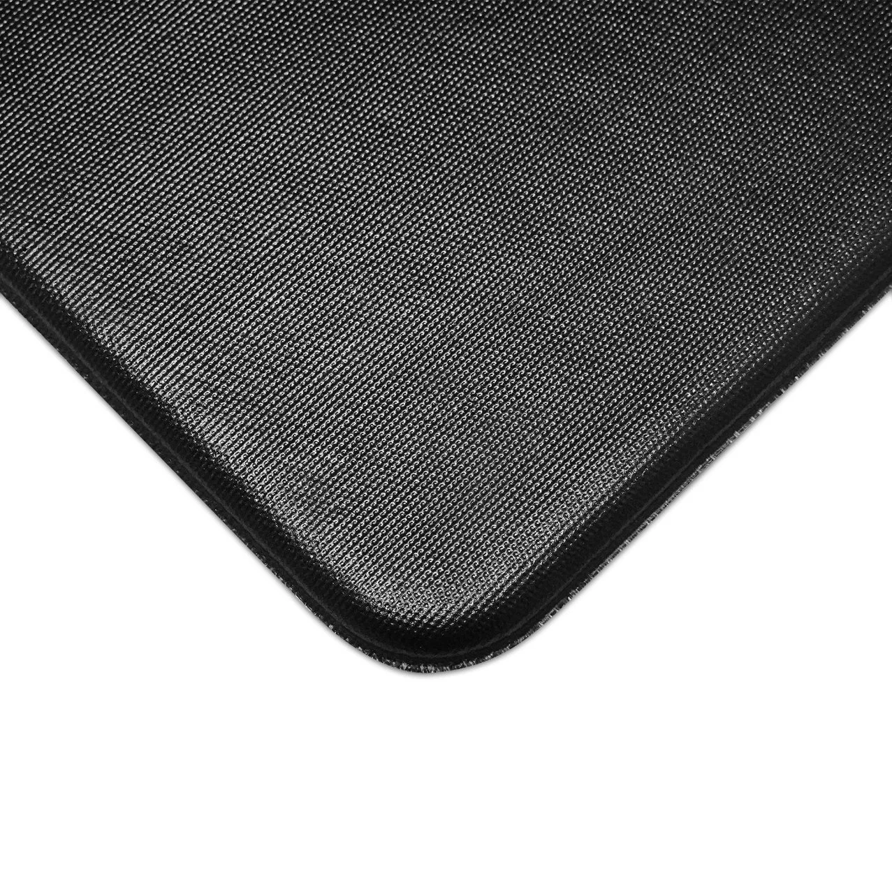 Гарантии качества Non-Slip кухня Anti-Fatigue постоянного коврик из жаккардовой ткани с матерчатым верхом текстильных изделий из ПВХ