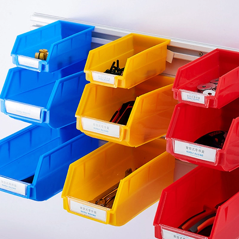 Wholesale Auto Parts Turnover Box Plastic Storage Colorful Types 100% New PP Box Spare Parts Box Plastic Bin