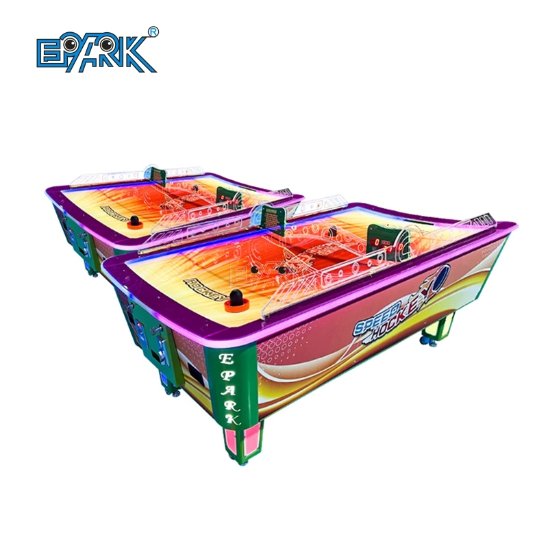 Epark Wholesale/Supplier 2 Person Coin Operated Square Indoor Mini Air Hockey Game Table for Kids