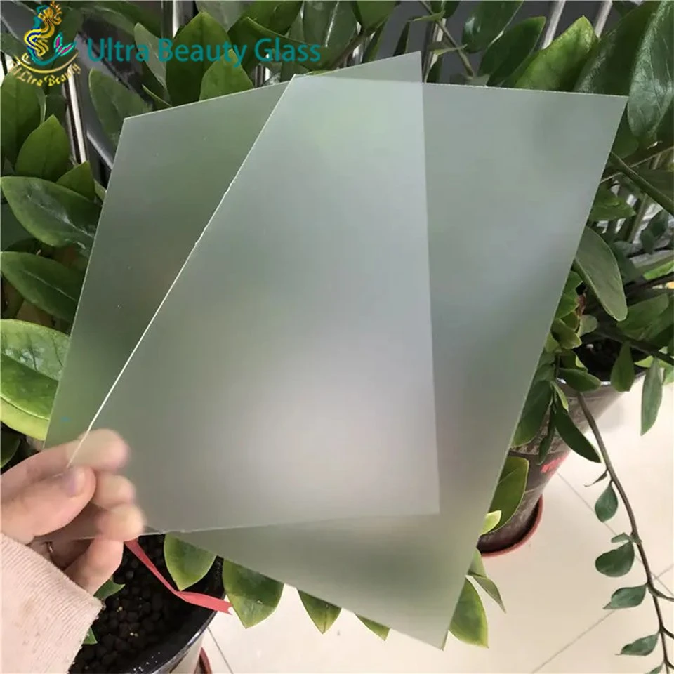 China Industrial Display Glass Manufacturer Supply Etched Anti Glare Tempered Glass