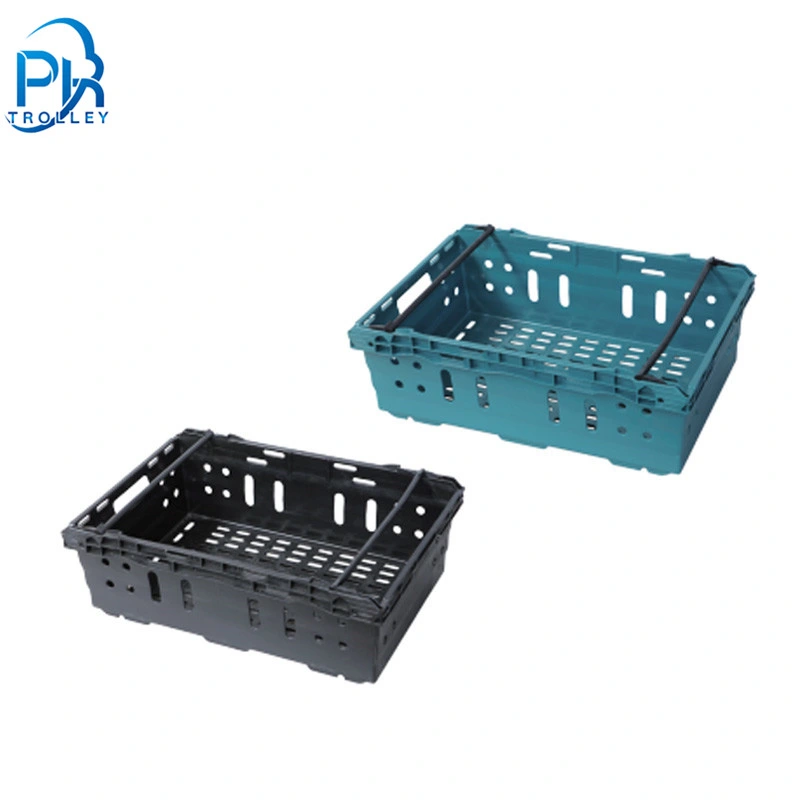 Customs Supermarket Fruit and Vegetable Storage Display Square Plastic Basket