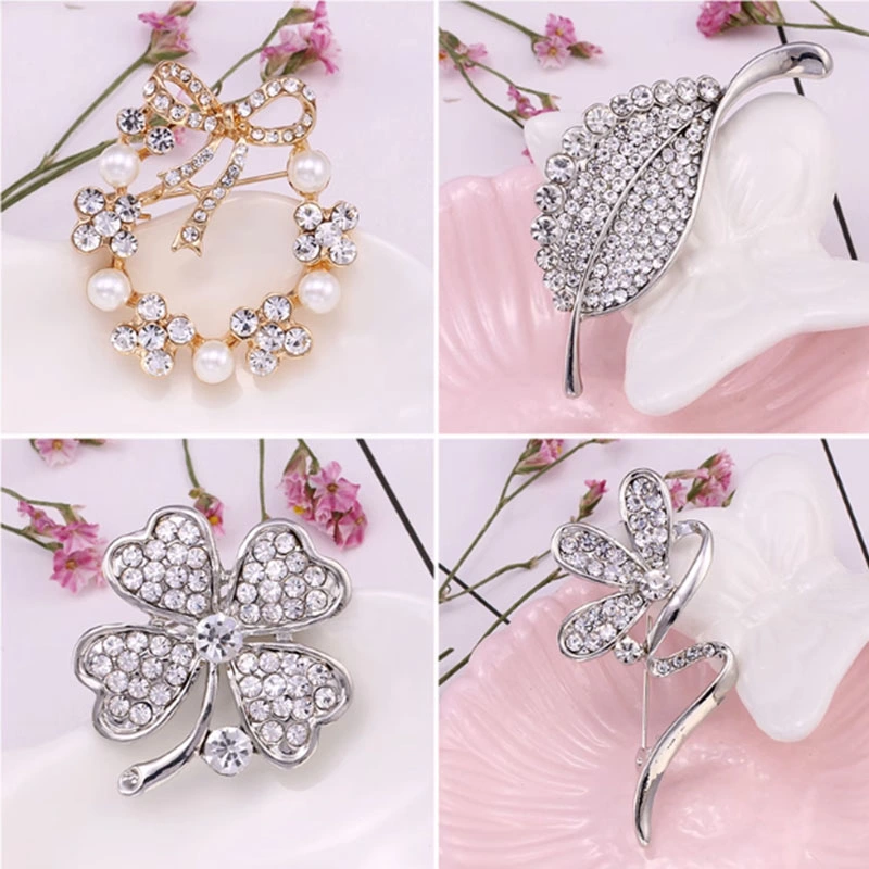 Factory Supply Brooches Women Custom Broches Fashion Lapel Pin Flower Brooch