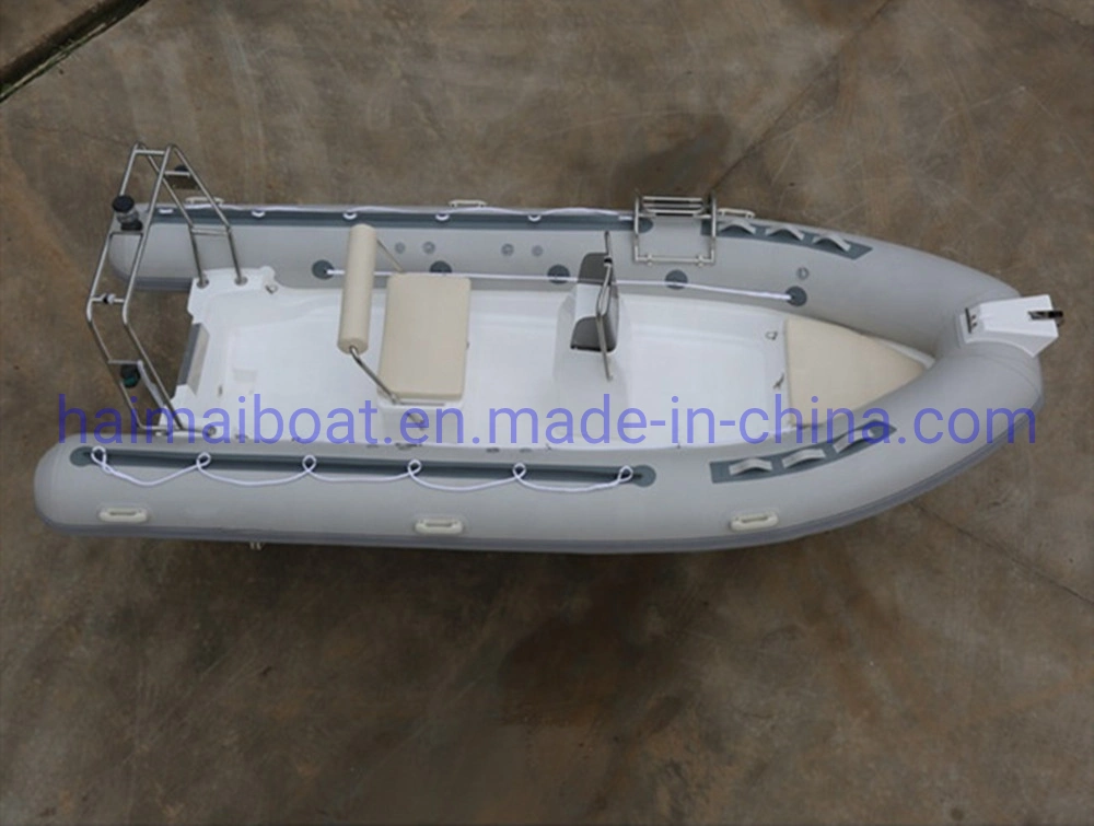 15.7feet 4.8m Passenger Transport Boat Diving Boat Working Boat Military Rescue Boat Fiberglass Aluminum Hull Inflatable Boat Angling Boat Short-Sea Cruiser